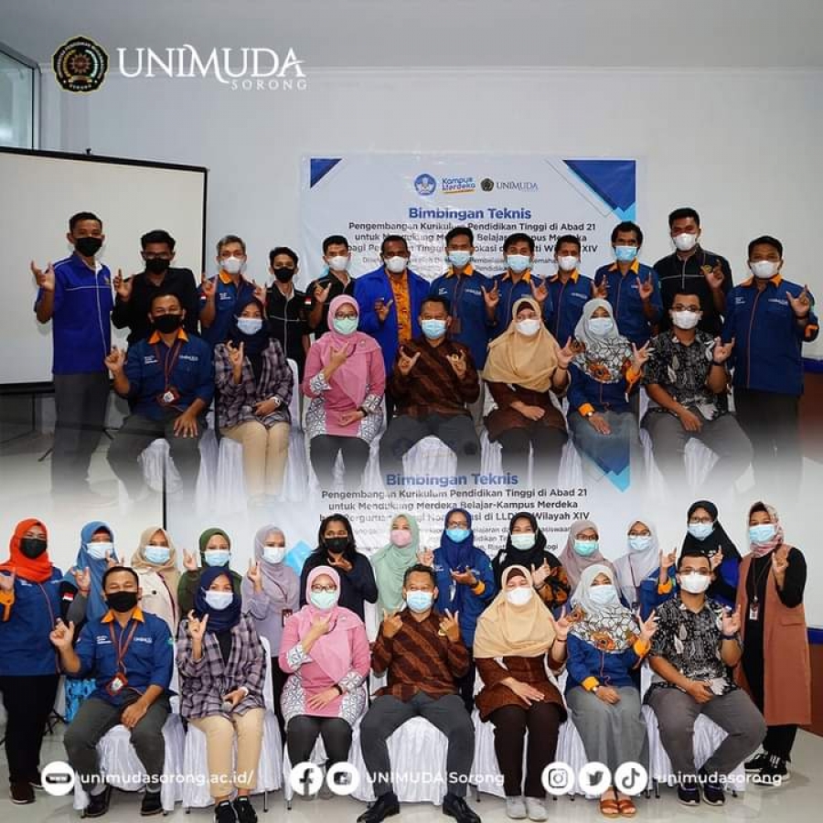 Prodi HI UNIMUDA Sorong Mengikuti Bimtek Pengembangan Kurikulum PT Abad 21 se-Tanah Papua